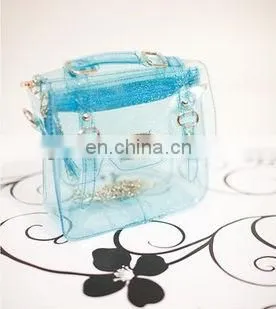 clear pvc plastic bag with snap button