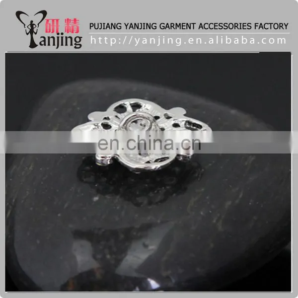 Wholesale Hot Sell Glass Crystal Rhinestone Shank Button photo-3