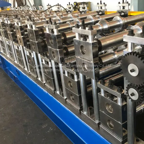 Corrugated Double Liner Metal Roof Tile Roll Forming Machine photo-5