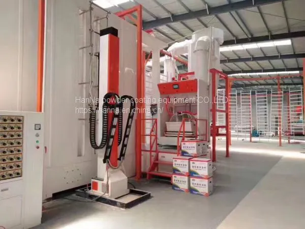 Best Sale Powder Coating Paint Lines Systems Automatic Spray Painting Line photo-2