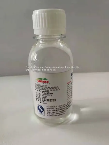 Фитиновая кислота 50% (жидкая) Антиоксидант для пищевых продуктов