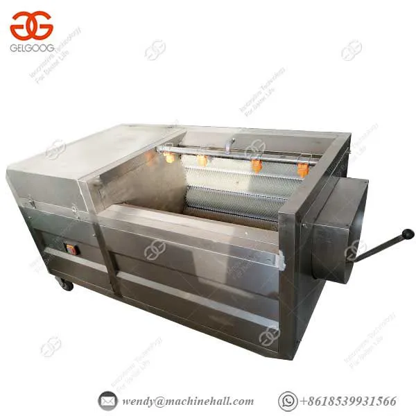 Fruit Vegetable Brush Cleaning Machine Potato Scrubber Brush