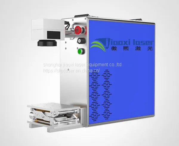 2019 New Discount 20W Protable Fiber Laser Marking Machine With Rotary photo-2