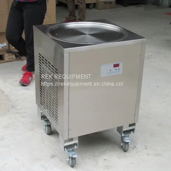 Hot Sale Fried Ice Cream Machine/instant Ice Cream Rolls Machine Single Square Pan photo-2