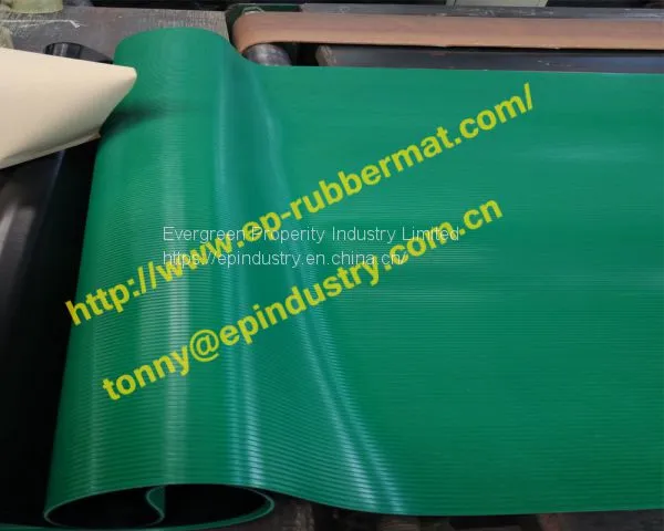 Vertical Ribbed Rubber Sheet(Transverse&vertical) From Qingdao Singreat in Chinese(Evergreen Properity ) photo-2