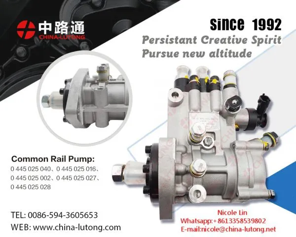Diesel CB18 High-Pressure Pump 0 445 010 544 Cp4 for Bosch