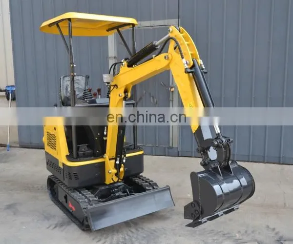 Walk Behind Mini Excavator 1.0 Ton Mini Excavator With Track Extension Chinese Mini Excavator for Sale photo-7