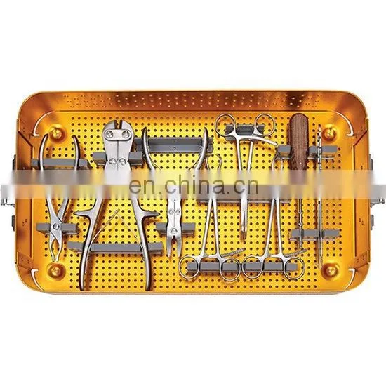 CE & ISO Certificated Mirco Plate Instrument Set and Mini Fragment Instrument Set Orthopedic Surgery Surgical Instruments photo-7