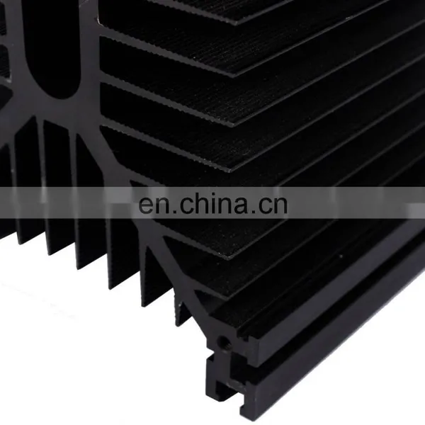 6063 T5 Aluminum Extrusion Radiator Aluminum Extrusion Heat Sink Aluminum Extrusion Profiles photo-4