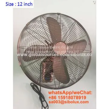 18 Inch Deluex Metal Vintage Wall Fan photo-3