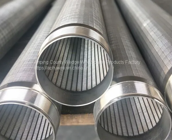 V Shaped Wire Welded Stainless Steel Water Well Screens photo-5