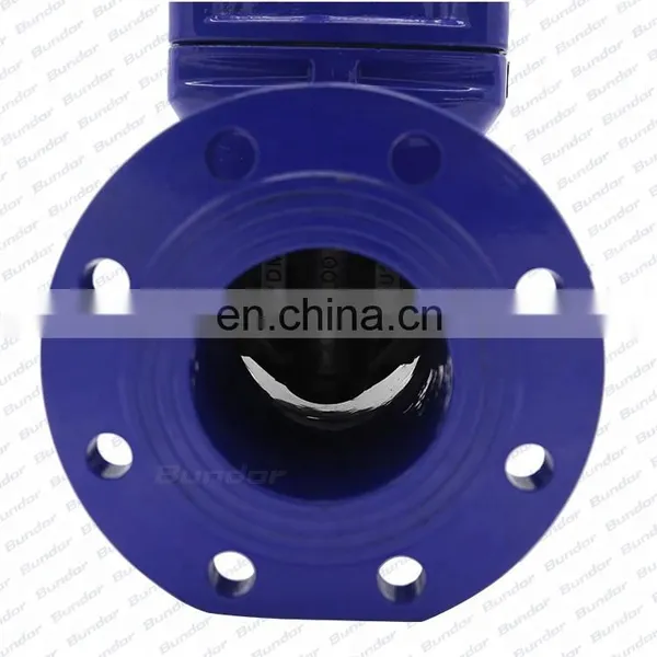 Bundor DN50-1200 GGG50 Resilient Seat 12 Inch Sluice 200mm Gate Valve Price Dierct Buried Gate Valve photo-4