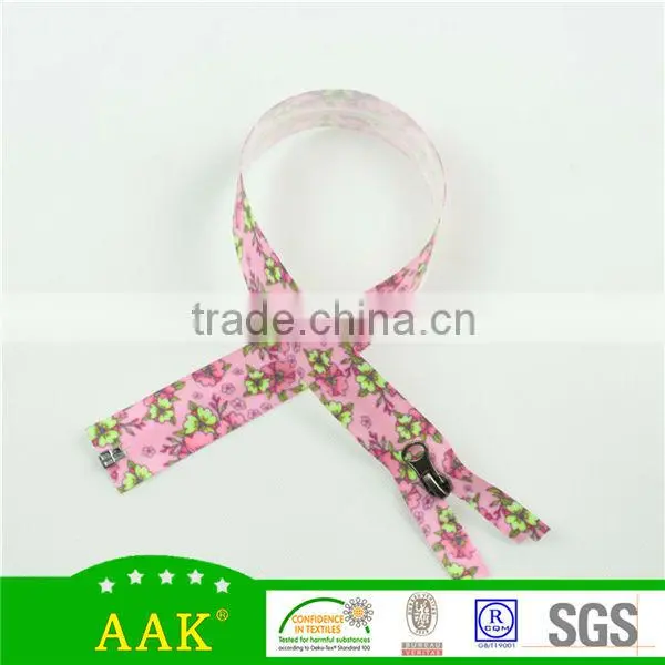 #5 Open End Nylon Zipper Stock in Fancy Waterproof Tape photo-3