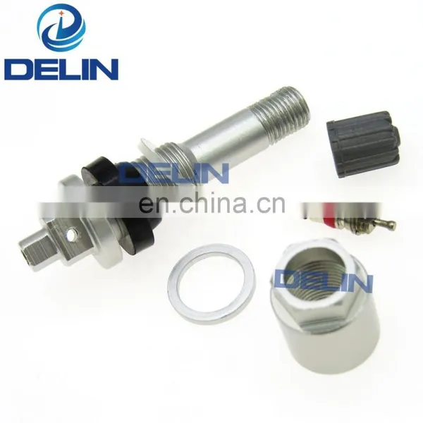 DELIN Tubeless Tire Valve Stem Aluminum Material Tire Repair Kit photo-5