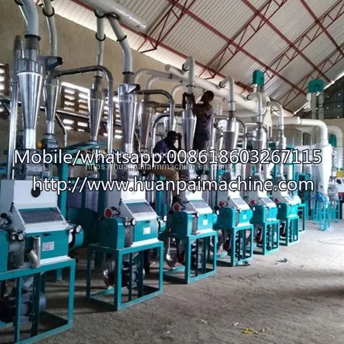 Maize Milling Machine Automatic 30TPD Grain Flour Milling Machine With Best Price photo-3