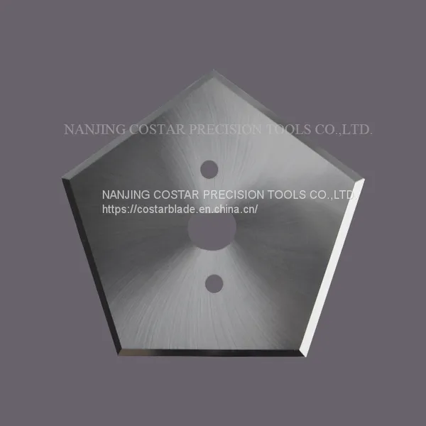 Tungsten Carbide Pentagon Blade for Starlinger Machine