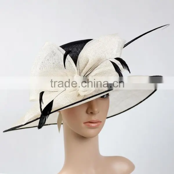 New Woman Church Kentucky Derby Wedding Party Sinamay Hats South Africa Quality Choice photo-5