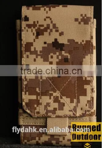 Rugged Phone Pouch Holster Cover for 5.0 Inch Pouch Case Hook Loop Belt for Rugged Phone. photo-6