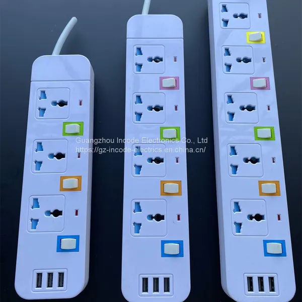 Switched Socket& Switch and Socket USB PD Charger Powerstrip 713 714 715 photo-2