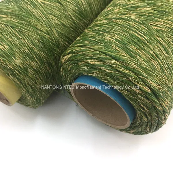 PP Fibrillated Yarn Twist Yarn 5000dtex Colored Artificial Grass Yarn Landscaping Grass photo-5