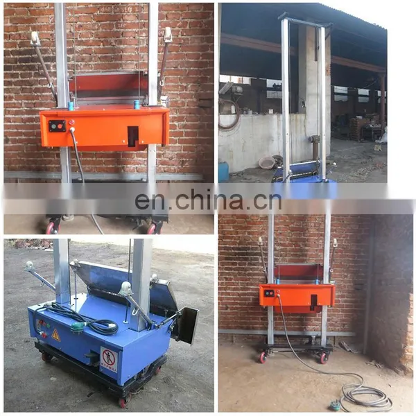 Cement Mortar Price Automatic Wall Plastering Machine GMEH-800-R Mini Concrete India Brick Wall photo-3