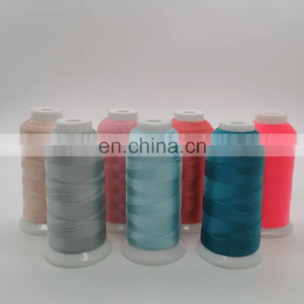 Wholesale High Quality Embroidery Thread Filament Sewing Thread 100% Polyester photo-2