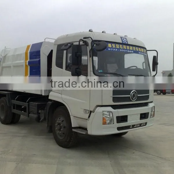 Dongfeng 4x2 refuse compactor garbage truck 6-10CBM