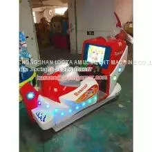 Guangdong Zhongshan Tai Le Amusement Indoor and Outdoor Waterproof Small Multi Swing Machine Shaking Car Air Fighter Game Screen Video Game Racing Recreational Machine Coin-operated Self-service photo-3