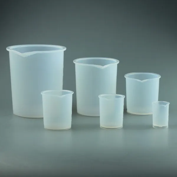 PFA Beaker 10ml Temperature Resistance 260 ℃ Perfluoroalkoxy Alkanes Beaker With Low Blank Value photo-4