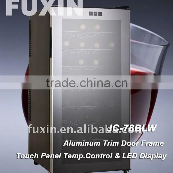 FUXIN:JC-78BLW,.Thermoelectric Wine Cooler With 32 Bottles/Wine Bucket.