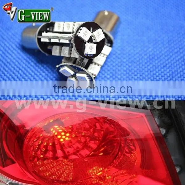 no Error Car Led Turn Light , 12v Car Led S25 Auto Turn Bulb , 1156/7 27smd 5050 Canbus Car Led Lamp photo-6