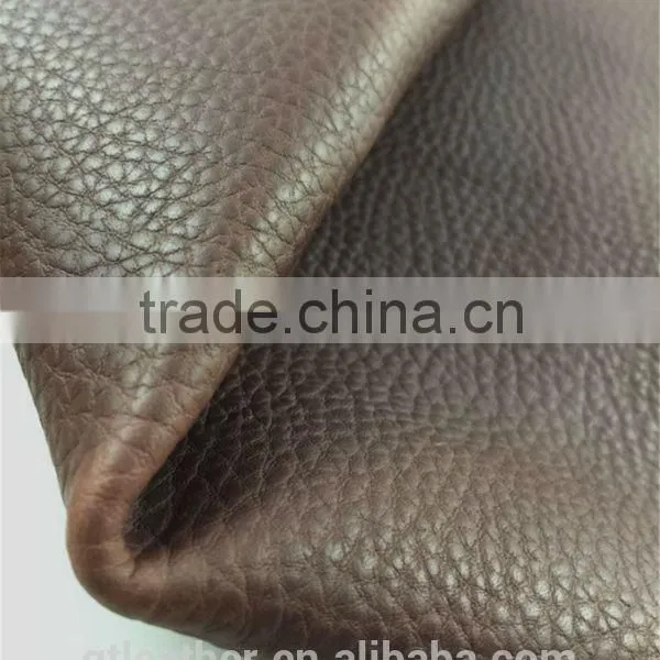 China Leather Cow Split Finishes Leather for Shoes Bags photo-4