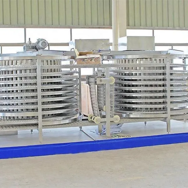 Spiral Quick Freezing Machine| Chicken Meat Freezer Machines| Meat Freezing Machines