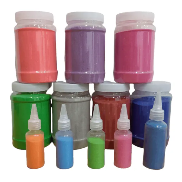 Sintered Colored Sand for Landscape Decoration, Wedding Ceremony Sand Hourglass Sand Painting, Colored Sand photo-4