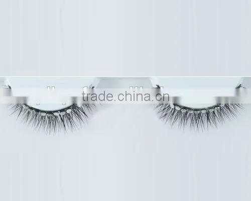 Wholesale Individual Real Mink False Eyelash Premium Nature Mink Fake photo-3