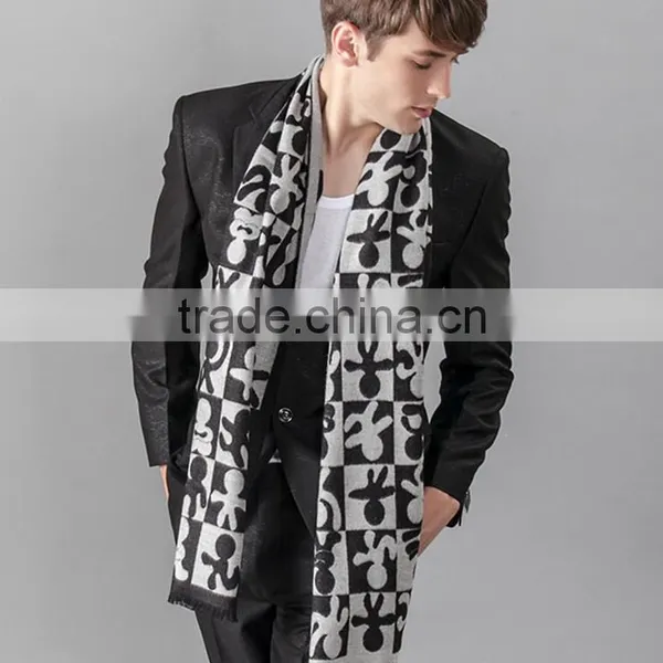 Manufacturer Long Fashionable Design Scarf For Men photo-5