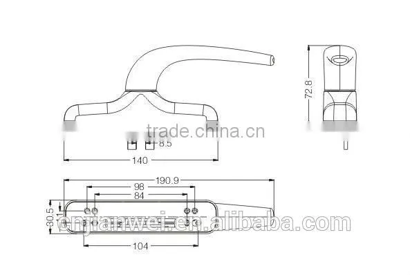 Handles for Aluminum Windows photo-2