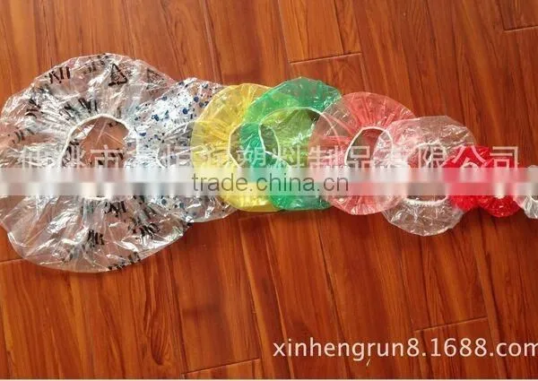 2015 Factory Wholesale Disposable Colorful Waterproof Shower Cap photo-3