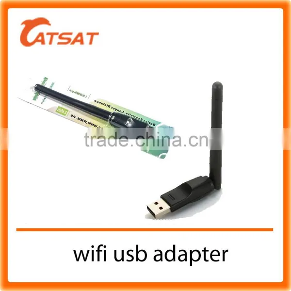 Ralink RT5370 150M USB 2.0 WiFi Wireless Network Card 802.11 B/g/n LAN Adapter With Rotatable Antenna