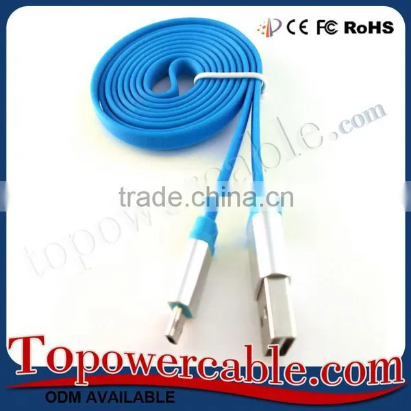 Factory Supply Oem Flat Noodle Design Usb Power Cable Low Price in China photo-2