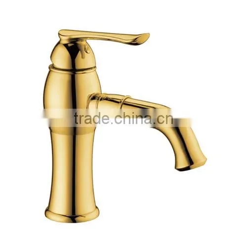 Contemporary Deck Mounted Bathroom Faucet Basin Mixer Taps Sanitary Ware photo-5
