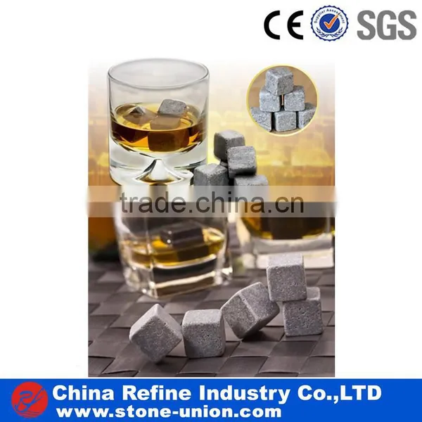 Brown Cube Granite Stone photo-2