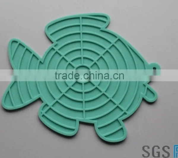 Wholesale Nonstick Silicon Placemat Fish Shape Cartoon Placemats photo-6