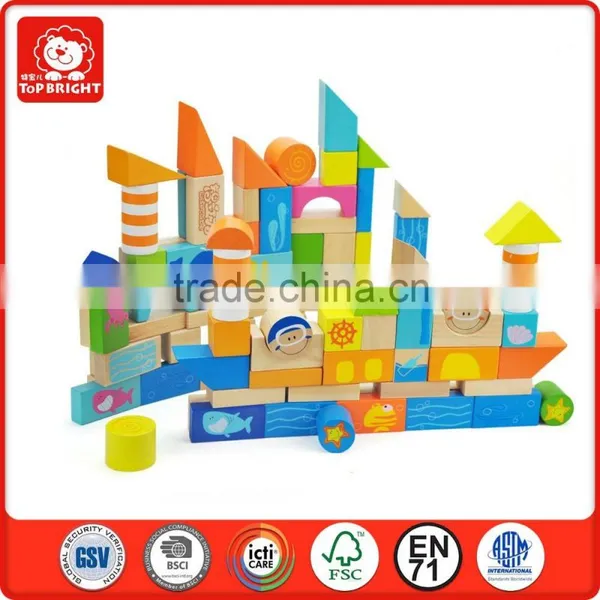 Top Bright EN71 and ASTM test montessori toy educational toys wooden material
