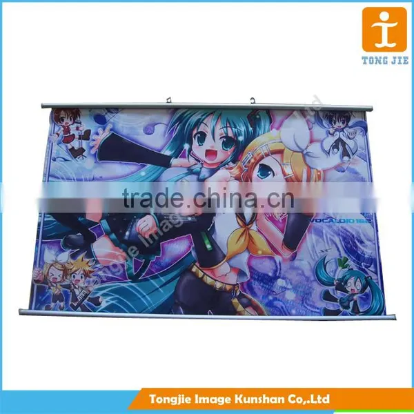 Hanging Fabric With Dye Sublimation, Fabric Polyester Banner
