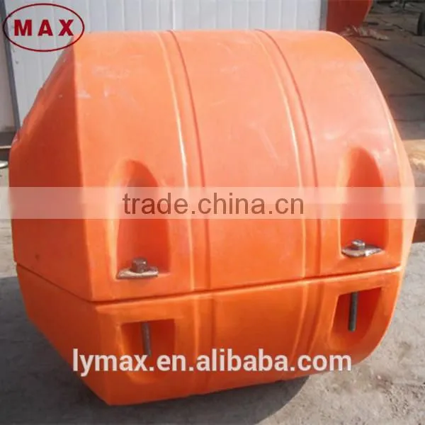 Dredging Project Used PU Foam Filled Plastic Floating Buoy photo-2