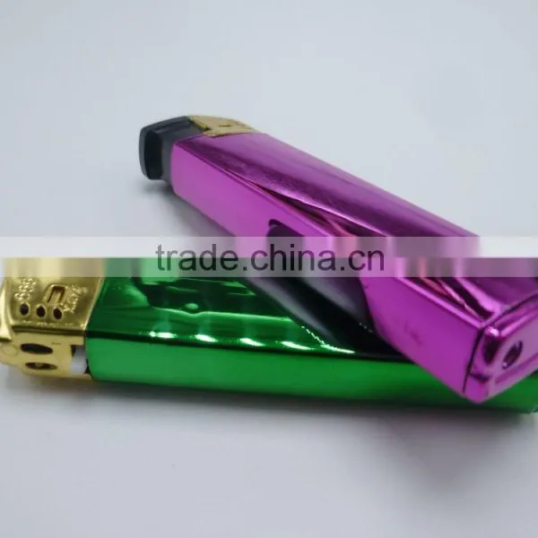 Solid Color Plating Gold Safety Cap Cigarette Lighter photo-6
