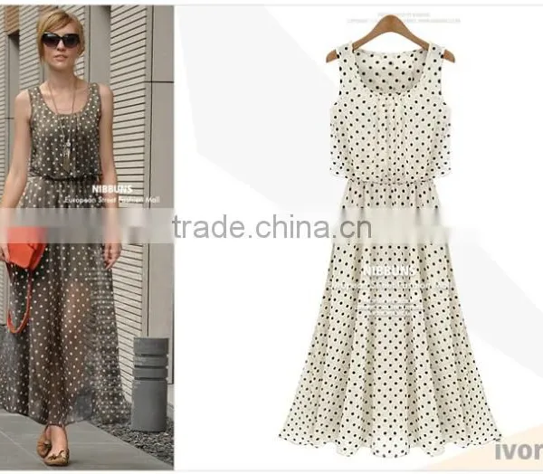 2015 Middle Aged Woman Fashion Dress photo-3