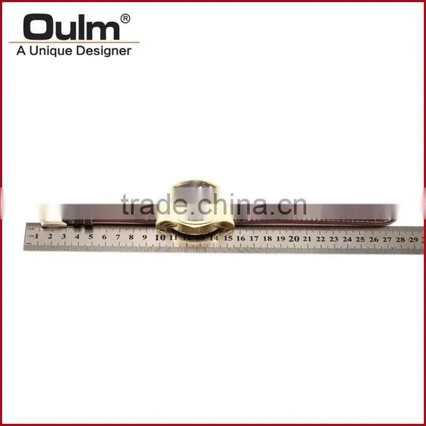 2015 Oulm New Product, Fashion Jewelry Watch, Vintage Dial Watch Express in photo-4