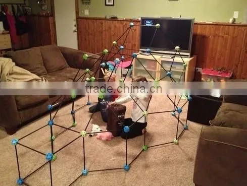 Discover Kids 72pcs Construction Fort photo-3